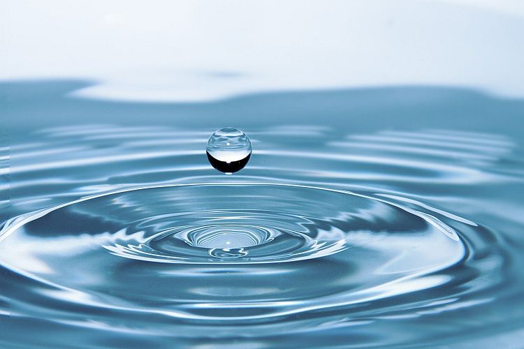 Image of ripples on water